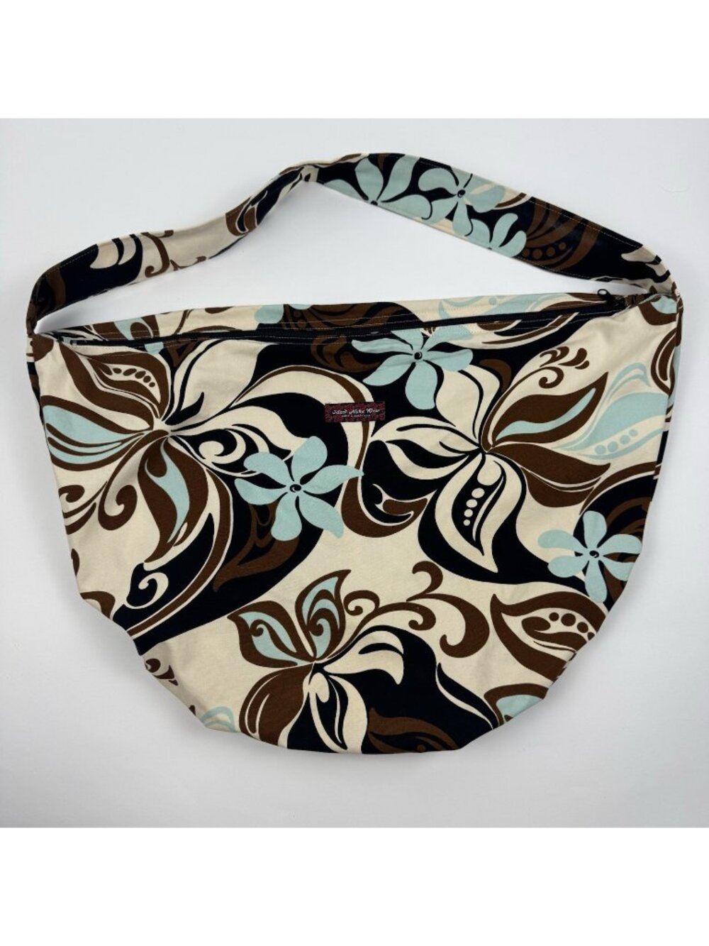 Island Aloha Wear Floral Crossbody Bag Made In Hawaii